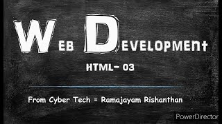 HTML Web Development 3 for A/L Students