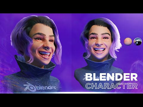 Creating Female Character inside - Blender and Zbrush
