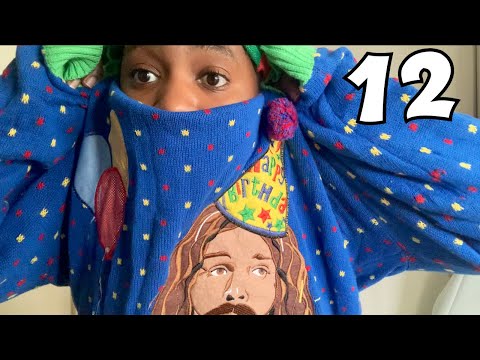 Christmas Sweater Fashion Show | Vlogmas Day 12