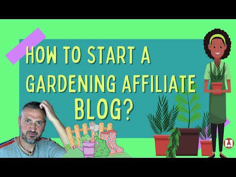 How to Build a Gardening Affiliate Blog in 30 Minutes