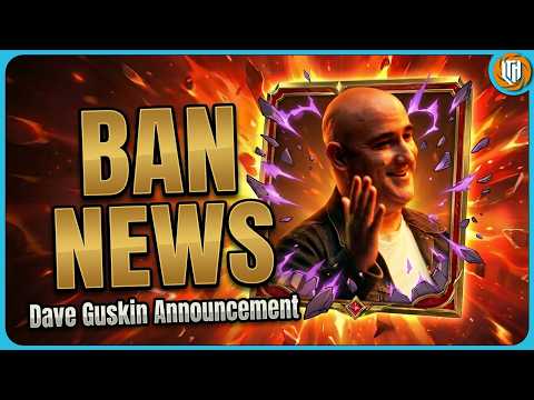 NEW BANS INFORMATIONS FROM DAVE - Post from Dave Guskin Riftbound Game Director