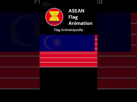 ASEAN Flag Animation