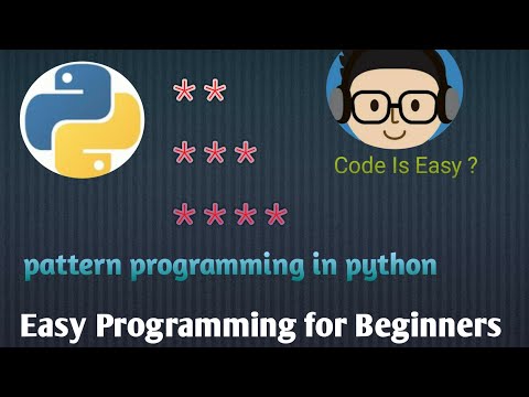 (8). Star Pattern Program in Python for students || python tutorial for beginners || MR.ProgHammer