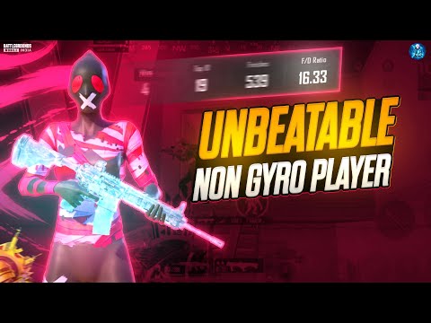 UNBEATABLE NON GYRO PLAYER! [*Rank Push Lobby Clutches!?] | BGMI