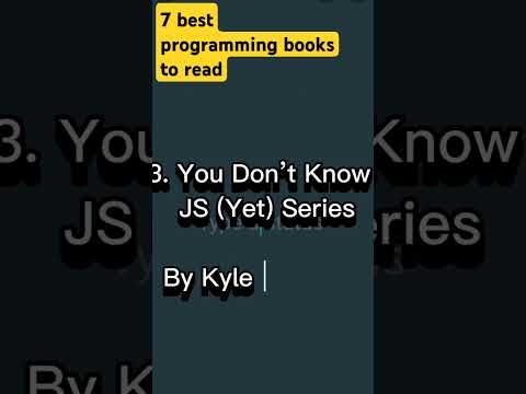 7 best programming books to read#webdevelopment  #coding