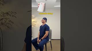 Chopstick Jawline Exercise