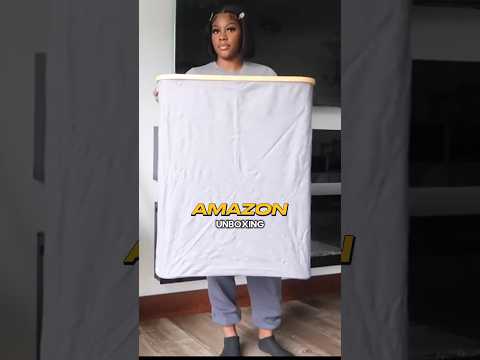 Amazon Laundry Basket 😍 #amazonfinds #amazonmusthaves #amazonhaul #amazonfaves #amazonproducts