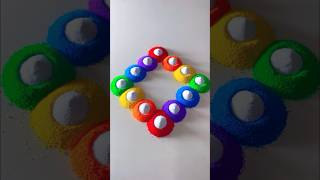 Rangoli designs for beginners #rangoli#rangolidesigns#rangoliforbeginners#shorts#diwalirangoli