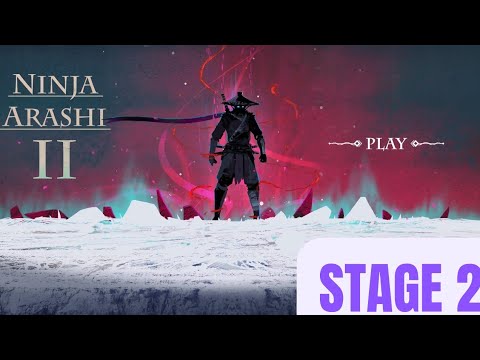 Ninja Arashi 2 (stage 2):  #ninja #arashi #games