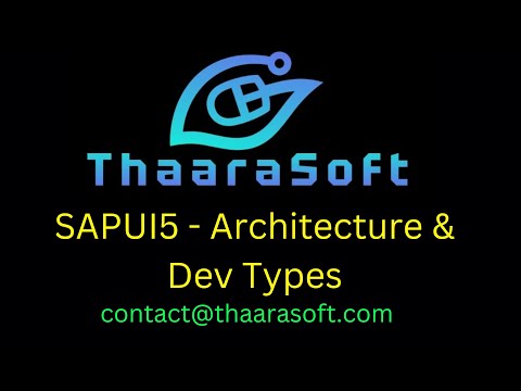 1 - SAPUI5 - Introduction