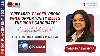 Learning Ecosystem Shaped My Placement Journey | PGDM 2024–26 | GIBS B-School Bangalore