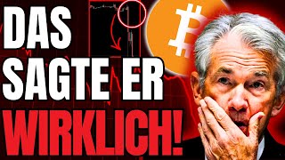 Crypto: Powell scare! You need to know this NOW!
