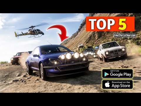 TOP 5 BEST CAR DRIVING GAMES LIKE FORZA HORIZON 5