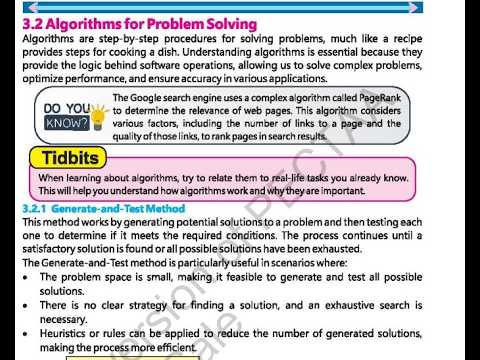 Algorithm for Problem Solving Class 11 Computer Science Chapter 3  Urdu Hindi 2026