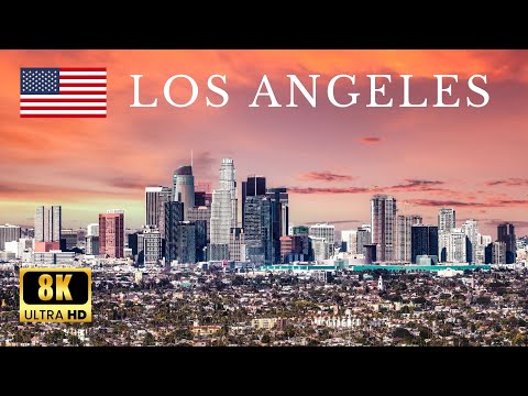 ▶️ LOS ANGELES, California | USA 🇺🇸 | by Drone Footage | 8K ULTRA HD