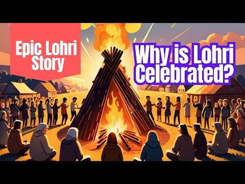 Lohri Story - Why Is Lohri Celebrated? #lohri #indianfestivals #kidsstoryinenglish #festivalstories