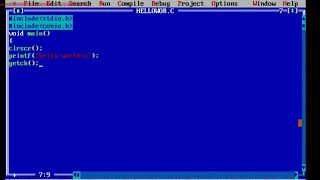 c programming - hello world (basics)