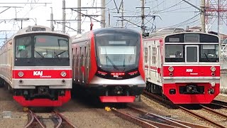 Jakarta Trainspotting: EMU Compilation at Manggarai Station! Feat. Chinese, INKA, & TM 6000 Trains