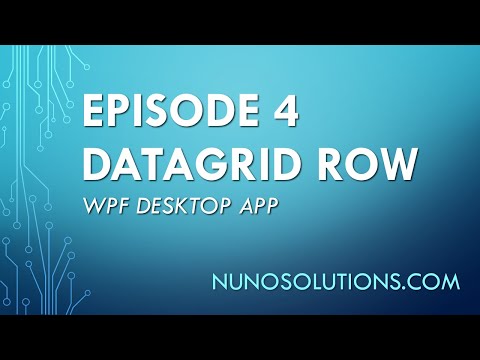 C# - WPF Desktop App - Edit Employees (DataGrid & Row Double Click Event)