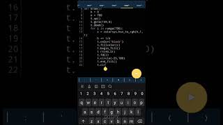Amazing Python turtle graphics 🐢 20 lines | #tech #programming #python #pythonturtle