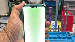 I Phone 15 Green Screen Replace #LiveMobileRepair #DailyLiveRepair #MobileFixLive  #phonerepairshop