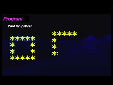 print the Hollow rectangle only with condition || print pattern || java