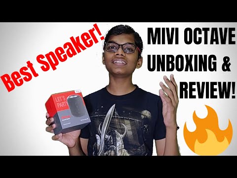 MIVI Octave Unboxing!!! & Review🔥🔥🔥 || Best Budget Speaker || By Techno India Animesh