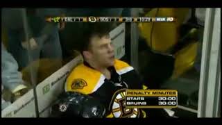 Boston vs Dallas Bench Clearing Brawl and many more fights