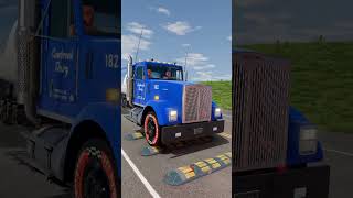 Colorful Cars vs Speed Bumps #128 | BeamNG.drive