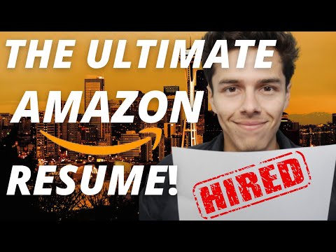 My NEW And IMPROVED AMAZON INTERN RESUME! | Software Engineering Internship 2021