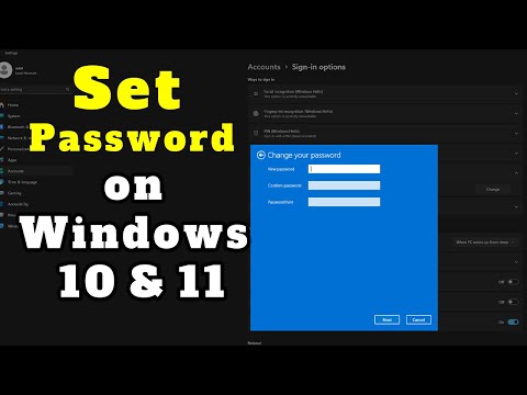How to Set a Password on Windows 10 & 11 - Secure Your PC Easily