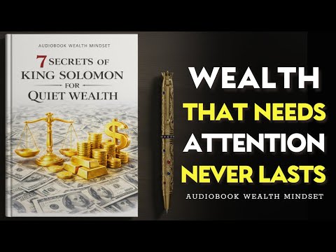 7 Secrets of King Solomon for Quiet Wealth | Wealth Mindset Audiobook