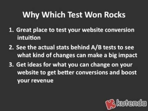 Split Testing Tip: Get A/B Testing Ideas at WhichTestWon.com