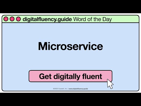 Microservice | digitalfluency.guide Word of the Day
