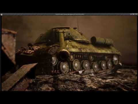 Unreal Engine 4 -UE5  Tank-IS-3-1944 UE4