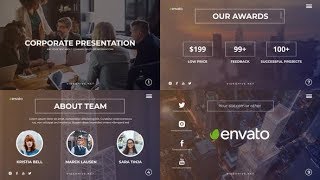 Corporate Presentation | Business Slides | After Effects Template