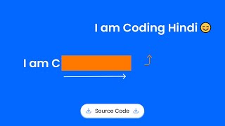 Creative Text Revealing Animation using HTML CSS