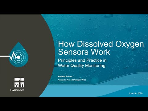 Webinar - How Dissolved Oxygen Sensors Work with YSI