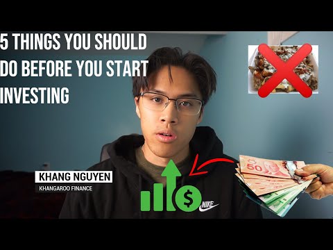 5 Things You Should Do Before You Start Investing