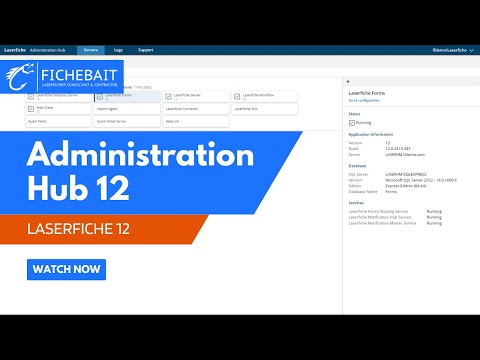 Overview of Laserfiche Administration Hub 12