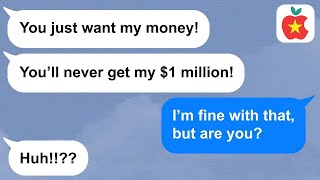 【Apple】MIL brags about having $1,000,000 but in reality she's already spent it all.