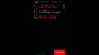 Python Test 69