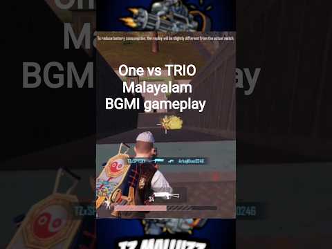 1Vs TRIO malayalam #bgmihighlights #bgmi #pubgmobile #malayalam