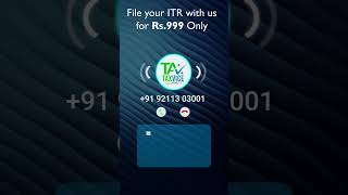 How the ITR Filing Process Kills My Motivation | TaxVice filing ITR 2025