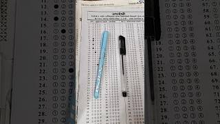 Good pen for nmms exam // best pen for filling OMR sheet //#nmms #exam #omr