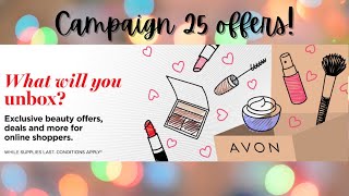 Freebies for YOU When You Order Online | Customer c25 Offer |The Dancing Avon Lady