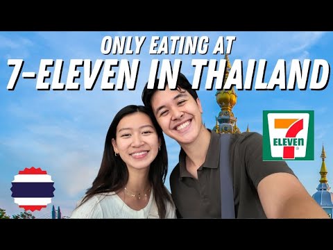 WHOLE DAY EATING ONLY at 7ELEVEN 🇹🇭