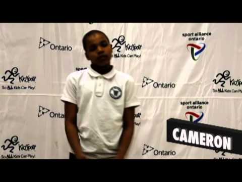 Bay Street Hoops supports KidSport! - Cameron