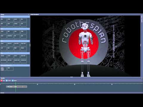 Virtual RoboThespian 3D HTML5