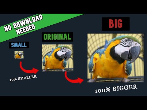 🔰 How to RESIZE an IMAGE? ✅ 100% FREE (❌ WITHOUT DOWNLOADING ANYTHING)